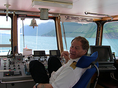 Skipperen på MF Fjord Øye